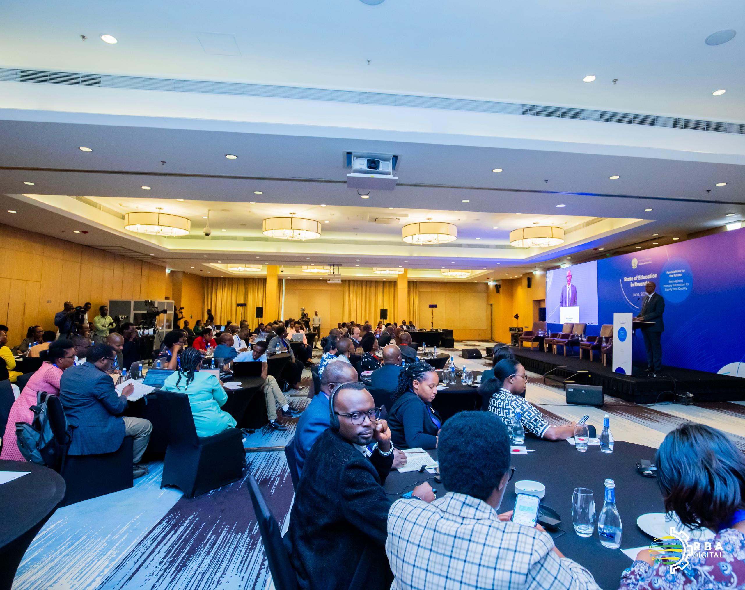 Focused participants during Rwanda's education summit
