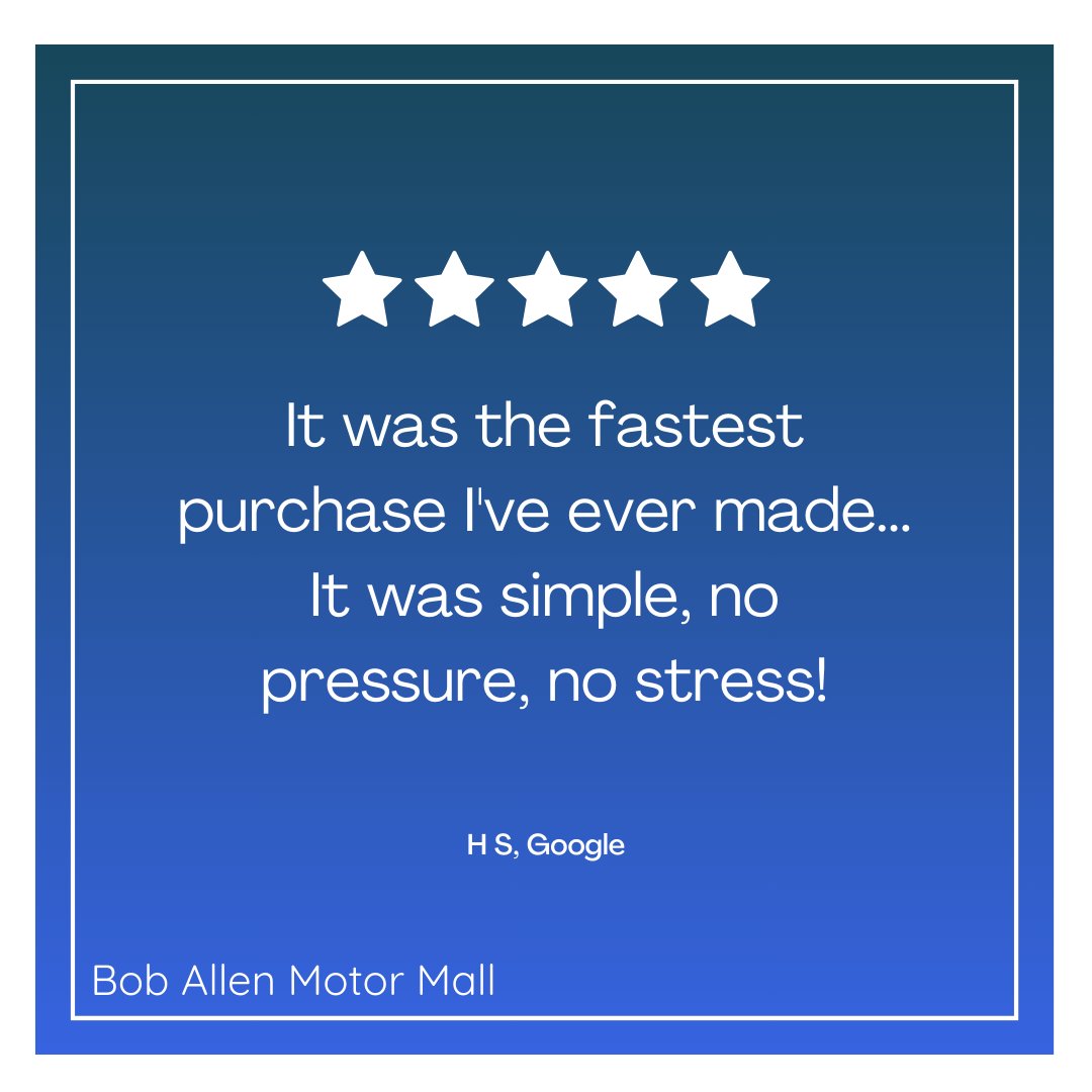 Thank you! We're glad your experience was fast, simple, and stress-free—just how it should be!
