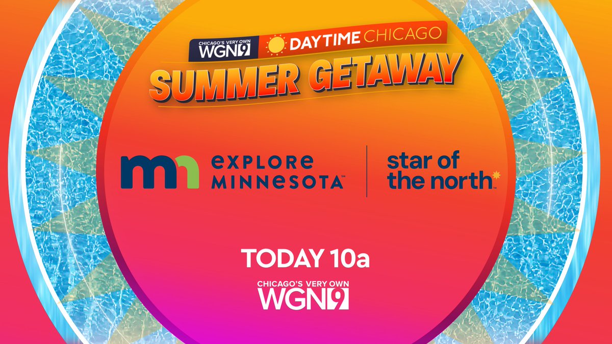 Watch Daytime Chicago today at 10 on WGN and streaming on the WGN+ app for great summer vacation ideas from Explore Minnesota.