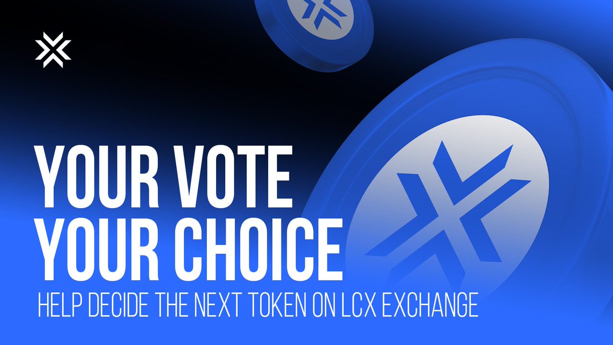 LCX (@lcx) on Twitter photo Let’s Add Your Favorite Token!
What should we list next on LCX Exchange?
🗓️ Vote till June 15, 2 PM CET
Options:
$SHX - <a href="/strongholdpay/">Stronghold</a>
$ORBS - <a href="/orbs_network/">Orbs</a>
$IXS - <a href="/IxsFinance/">IXS</a>
$CHEX - <a href="/ChintaiNexus/">Chintai Nexus</a>
Four Tokens - 1 Winner
👉 Cast your vote: t.me/joinLCX Let’s Add Your Favorite Token!
What should we list next on LCX Exchange?
🗓️ Vote till June 15, 2 PM CET
Options:
$SHX - <a href="/strongholdpay/">Stronghold</a>
$ORBS - <a href="/orbs_network/">Orbs</a>
$IXS - <a href="/IxsFinance/">IXS</a>
$CHEX - <a href="/ChintaiNexus/">Chintai Nexus</a>
Four Tokens - 1 Winner
👉 Cast your vote: t.me/joinLCX