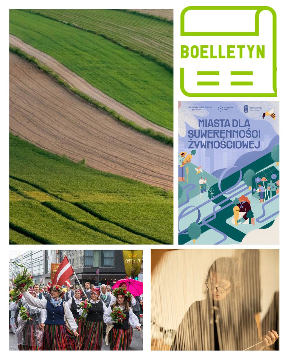 HBS Warszawa (@boell_pl) on Twitter photo 🟢 Najnowszy numer Boelletynu już dostępny! A w nim m.in.:
• najnowszy raport oraz rekomendacje dotyczące Wspólnej Polityki Rolnej przygotowany wspólnie z <a href="/ZiemiaZywa/">Koalicja Żywa Ziemia</a>
• przed i powyborcze analizy sytuacji politycznej w Polsce
• raport na temat suwerenności 🟢 Najnowszy numer Boelletynu już dostępny! A w nim m.in.:
• najnowszy raport oraz rekomendacje dotyczące Wspólnej Polityki Rolnej przygotowany wspólnie z <a href="/ZiemiaZywa/">Koalicja Żywa Ziemia</a>
• przed i powyborcze analizy sytuacji politycznej w Polsce
• raport na temat suwerenności