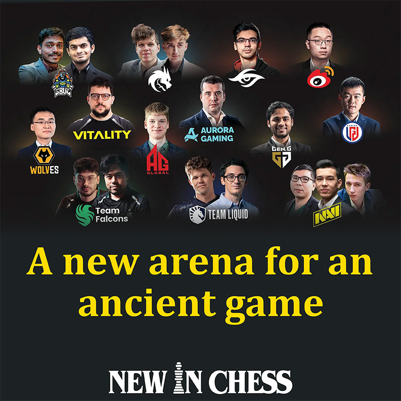 New In Chess (@newinchess) on Twitter photo Chess is joining the line-up of the 2025 Esports World Cup. <a href="/peterdoggers/">Peter Doggers</a> explains what’s going on here in New In Chess magazine 2025#4.
newinchess.com/new-in-chess-2… Chess is joining the line-up of the 2025 Esports World Cup. <a href="/peterdoggers/">Peter Doggers</a> explains what’s going on here in New In Chess magazine 2025#4.
newinchess.com/new-in-chess-2…
