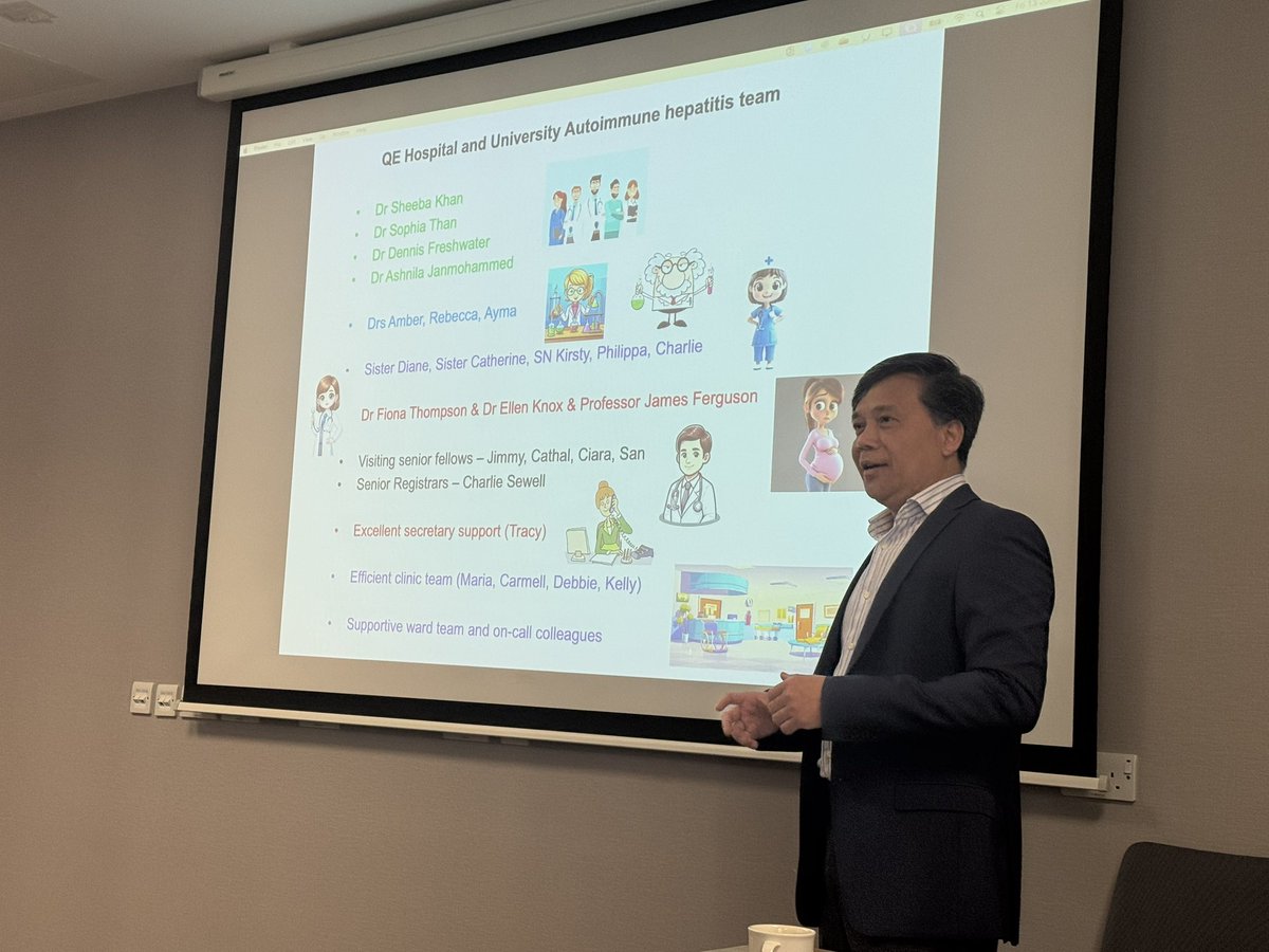 Excellent updates in AIH day from Prof Oo and the Birmingham AILD team. Good turn out too from regional colleagues. <a href="/DrFalkUK/">DR FALK</a> <a href="/SophiaThan/">Sophia Than</a>