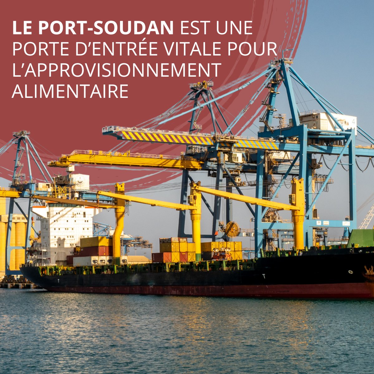 Banque mondiale (@banquemondiale) on Twitter photo #Soudan | 🚢 Des millions de calories importées passent chaque année par Port-Soudan. Améliorer les infrastructures, ce n’est pas qu’un enjeu commercial : c’est essentiel pour acheminer la nourriture à ceux qui en ont le plus besoin.
🔗 wrld.bg/5suJ50W0br7 #Soudan | 🚢 Des millions de calories importées passent chaque année par Port-Soudan. Améliorer les infrastructures, ce n’est pas qu’un enjeu commercial : c’est essentiel pour acheminer la nourriture à ceux qui en ont le plus besoin.
🔗 wrld.bg/5suJ50W0br7