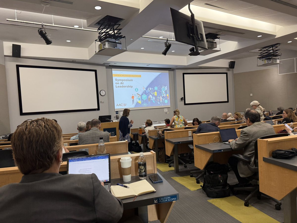 AAC&amp;U Symposium on AI Leadership Day 2 about to begin