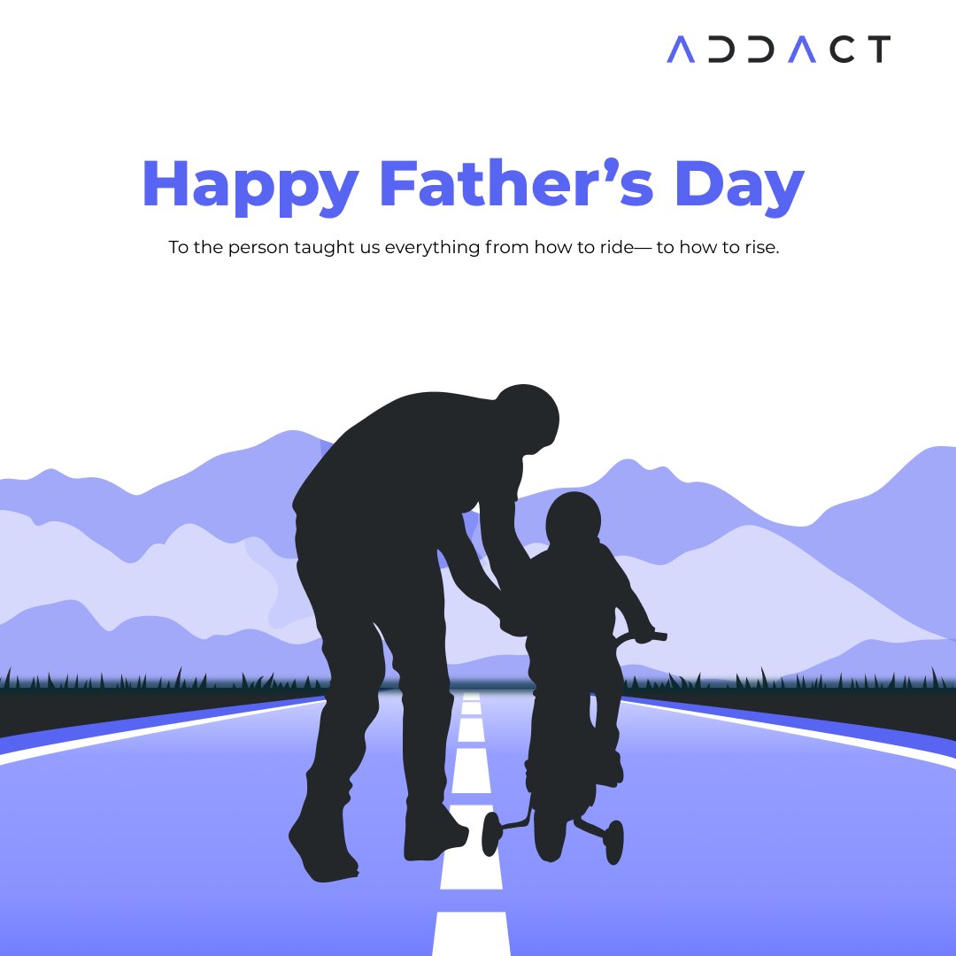 To all the amazing dads who lead with strength, support with love, and inspire through action — Happy Father's Day! At Addact, we honor the fathers who shape lives at home and show up as leaders in every walk of life. #FathersDay #Gratitude #AddactFamily #Culture #FathersDay2025