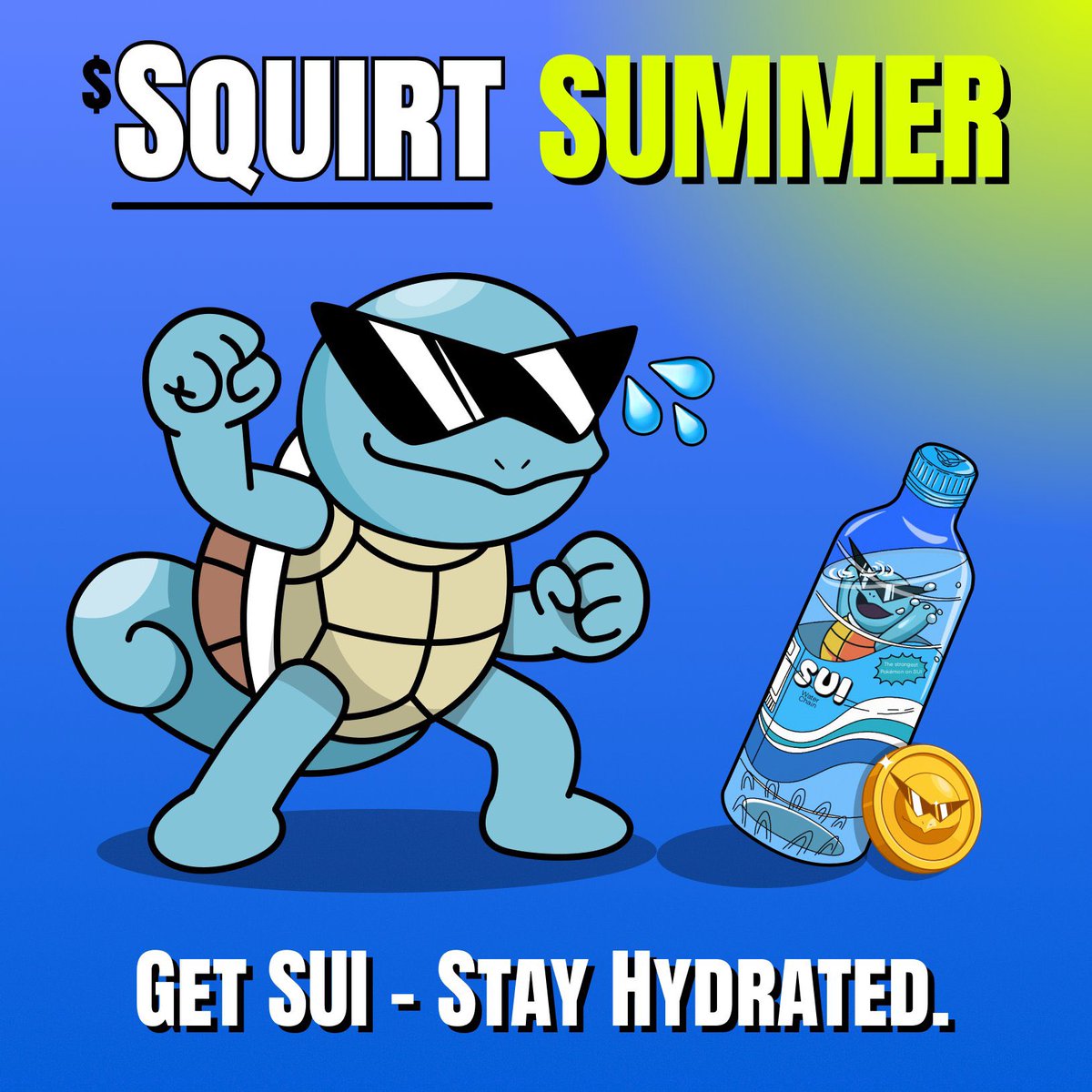 <a href="/NefariiLightt/">Nefariistein</a> Gm to those who are on the $squirt side on #sui. Enjoying an healthy ride in an amazing community. <a href="/SquirtleSui/">SQUIRT</a> summer is upon us, the suipercycle begins on <a href="/SuiNetwork/">Sui</a>