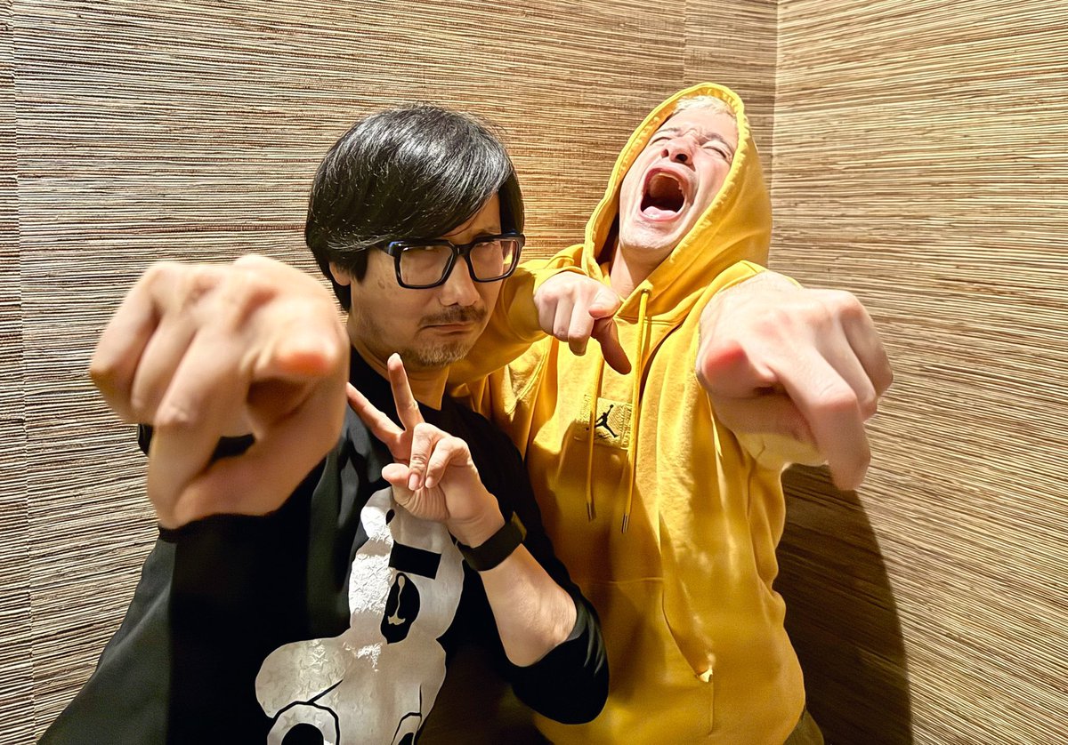 HIDEO_KOJIMA_EN's tweet photo. With Danny Philippou. https://t.co/YpuxabCwWg