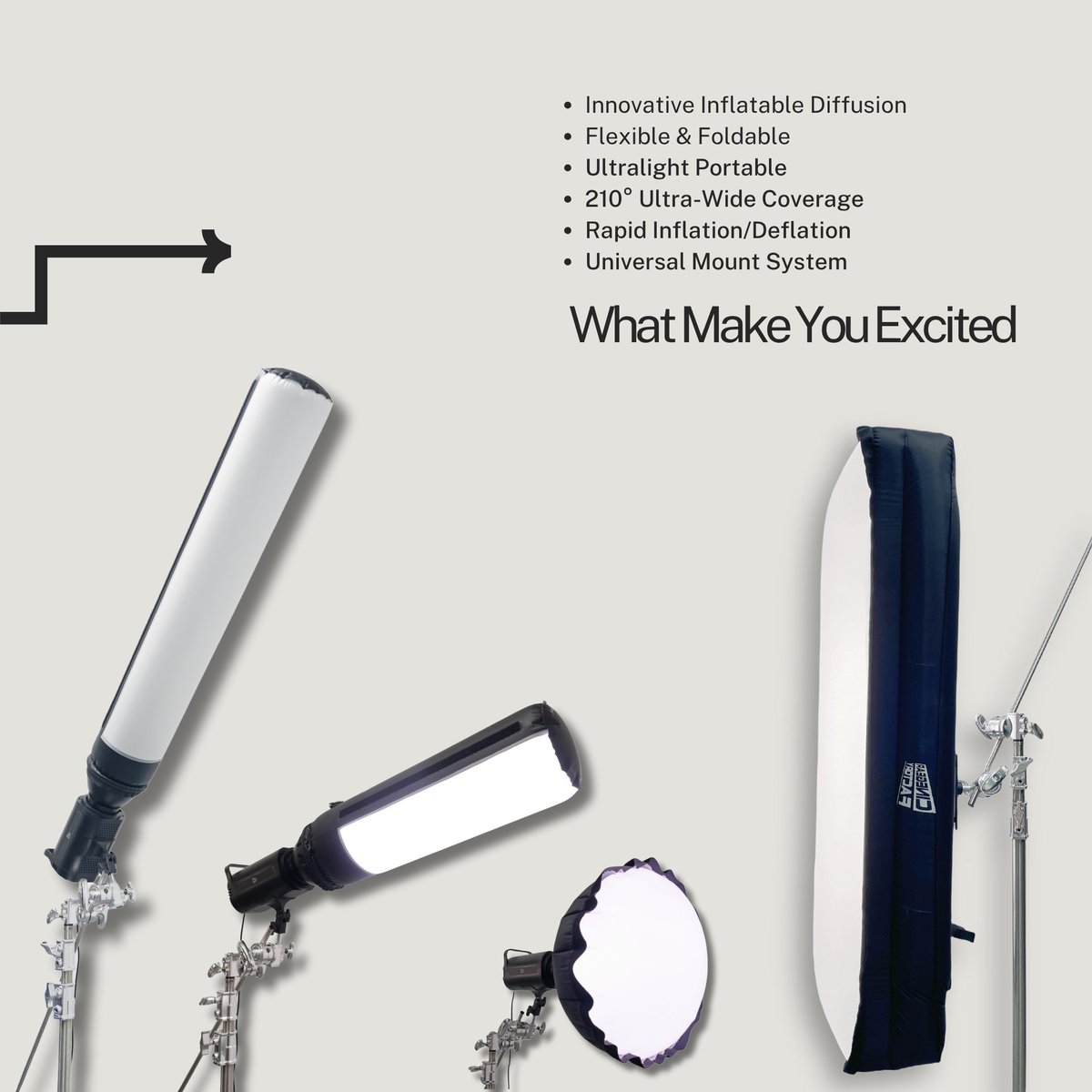 cinegearfactory's tweet image. GAME-CHANGER ALERT: 𝗔𝗜𝗥 𝗦𝗢𝗙𝗧𝗕𝗢𝗫 LAUNCHED! 
Ditch heavy gear, embrace lighting freedom!

Tap link cinegearfactory.com to unlock cloud-like lighting magic!

#LightingRevolution #PhotographyTech #lightsoftbox #AirSoftbox #CineGearFactory #studioequipment