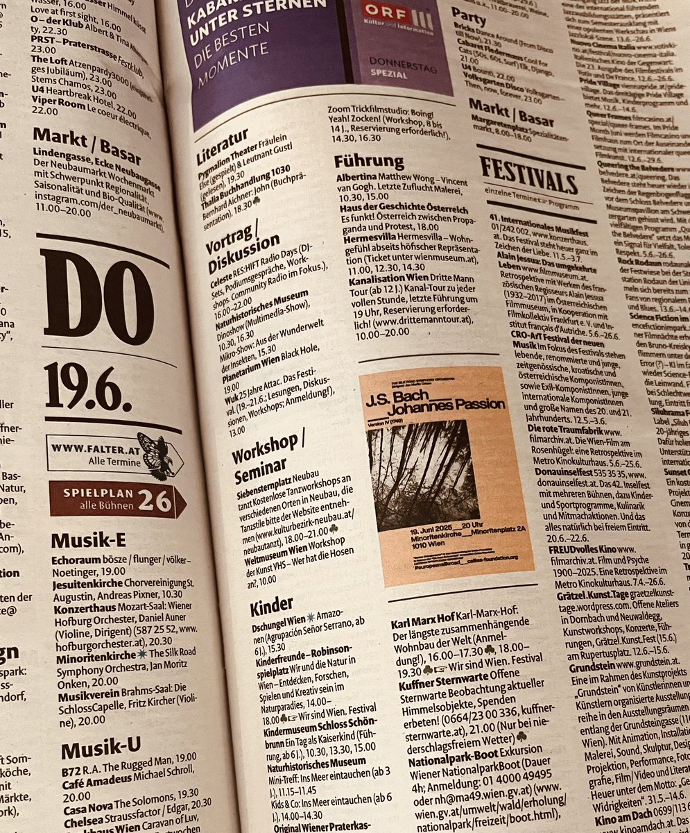 Vielen Dank an den Falter . -&gt; #GetYourTickets tickets.jeunesse.at/de/buyingflow/…