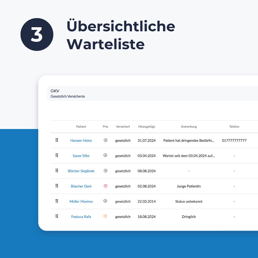 👥  Individuelle Patientengruppen
🔭  Maximale Übersicht

In unserer #Praxissoftware RED medical können Sie Ihre Patienten ganz einfach in Gruppen verwalten – für eine 100 % effiziente Planung und strukturierte Praxisverwaltung.

#Psychotherapie #Gruppentherapie #Digitalisierung