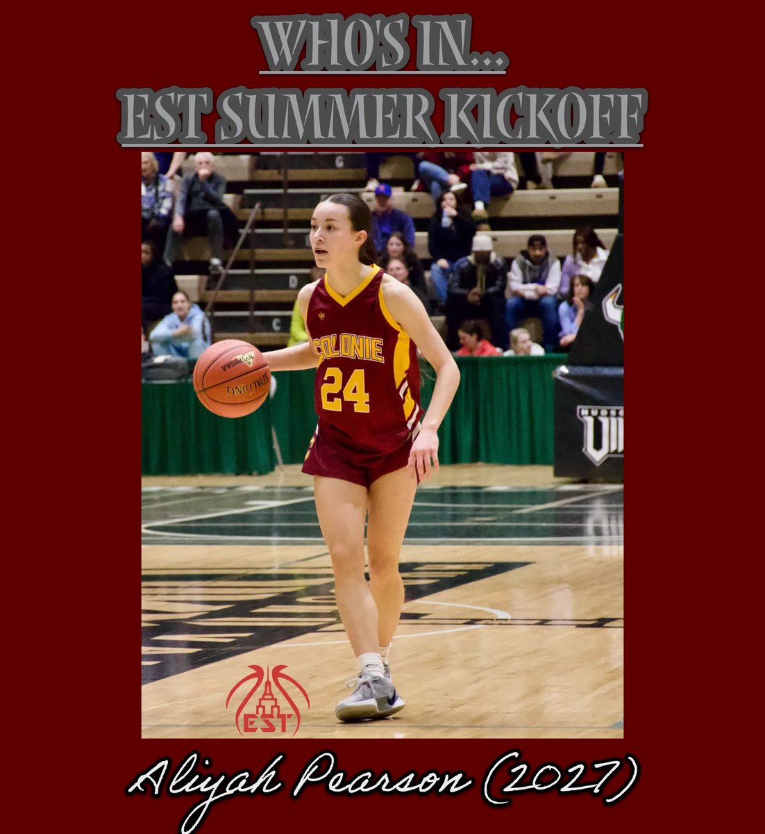 Who’s in #ESTSummerKickoff 🧵

This speedy, relentless PG has been a primary conductor for one of my coverage area’s top HS programs the last couple years. A leader among lead guards in a loaded 2027 class in my region… no stranger to most of Upstate NY by now 🤷🏻‍♂️