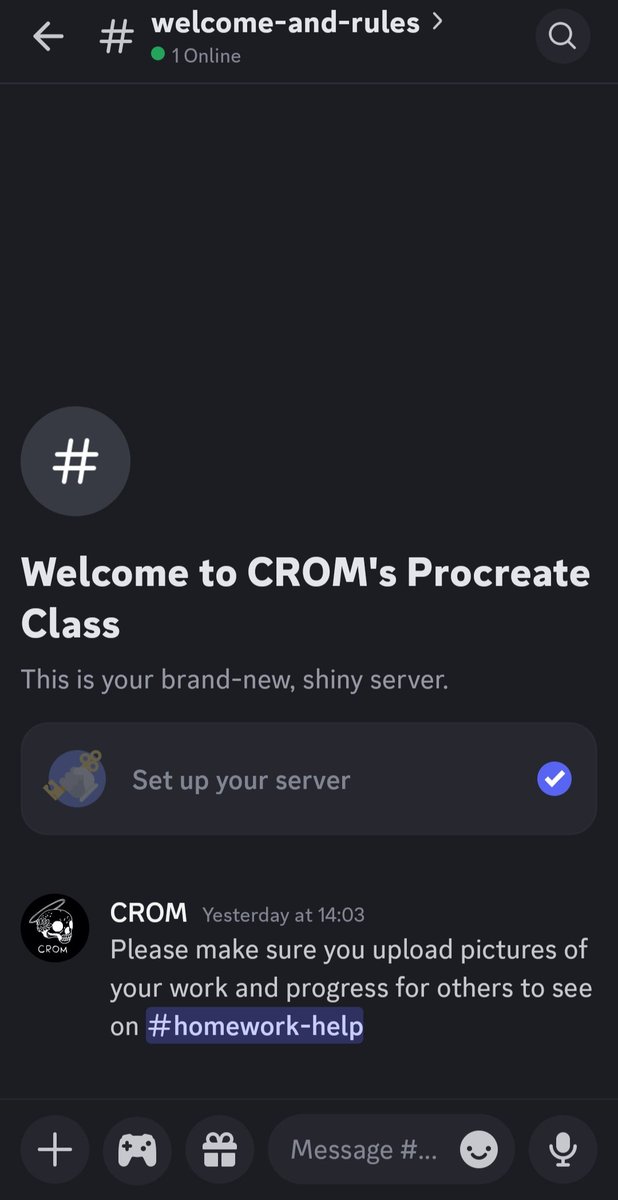 CROM_INK's tweet image. if you registered for the course and you want access to the discord group just message me with a screenshot of your purchase so I can send you the invite link.