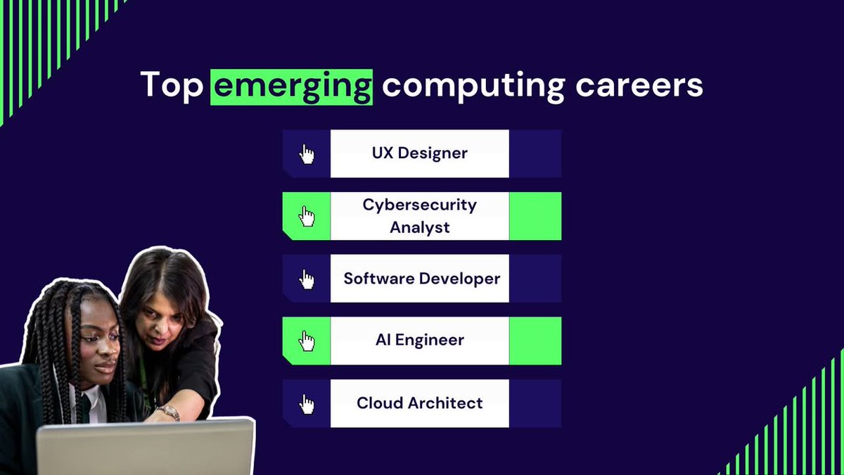 Which tech careers will shape the future? 🔮

From AI to cybersecurity, the tech landscape is undoubtedly shifting. Make sure your GCSE and A level students know where the opportunities lie in 2025 and beyond!

👉 ncce.io/top-computing-…