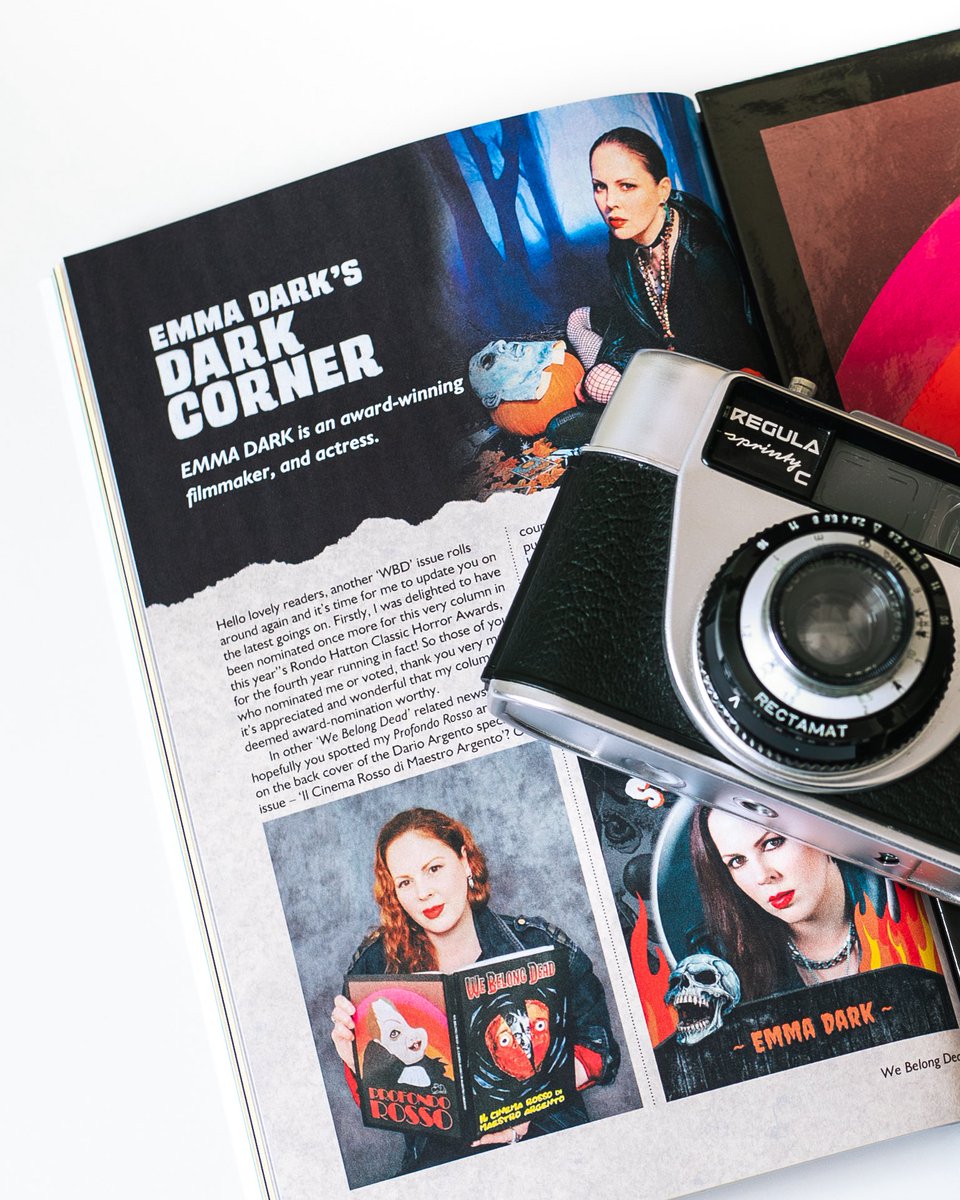 EmDarkOfficial's tweet image. We Belong Dead, Issue 45 is out now, featuring my regular, Rondo-nominated column, Dark Corner! Grab your copy here 👉 bit.ly/4n1aZrI
. . .
#ColumnWriting #Editorial #OpinionPiece #MagazineColumn #PrintMedia