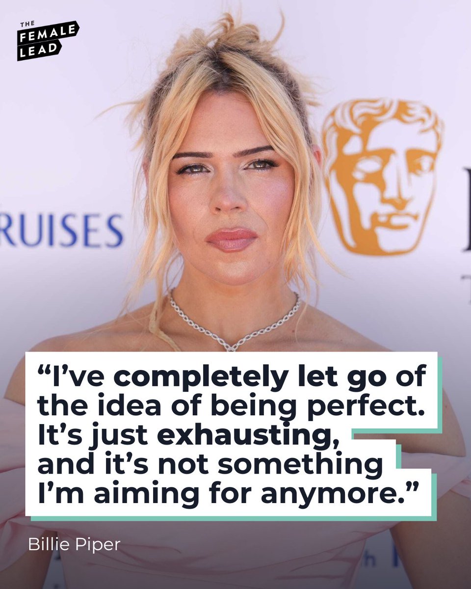 Actor, writer and director <a href="/billiepiper/">Billie Piper</a> is done chasing perfection, and honestly? Same.

In her interview with The Female Lead, Piper spoke about the pressure to be flawless, especially in the public eye, and how liberating it’s been to stop performing for other people’s