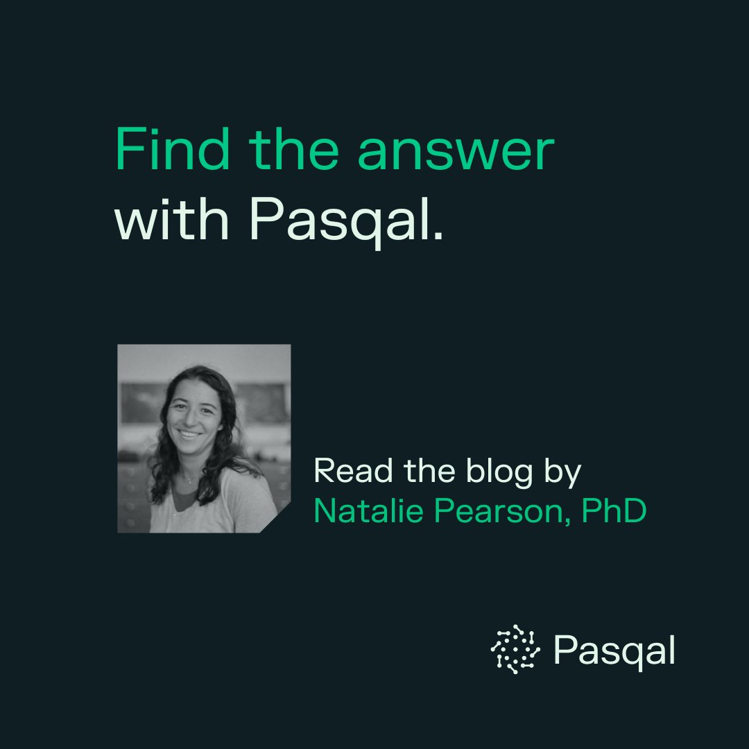 Two quantum paths, one problem.

Our tech supports both: fast, efficient analog for specific tasks, and versatile digital that’s steadily advancing. Our dual-path strategy powers results today, while leading to scalable, FTQC of tomorrow.

Blog post: pasqal.com/blog/gate-coun…