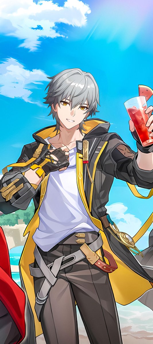 Caelus & Stelle Official Arts - Upscaled Mobile Wallpaper -By