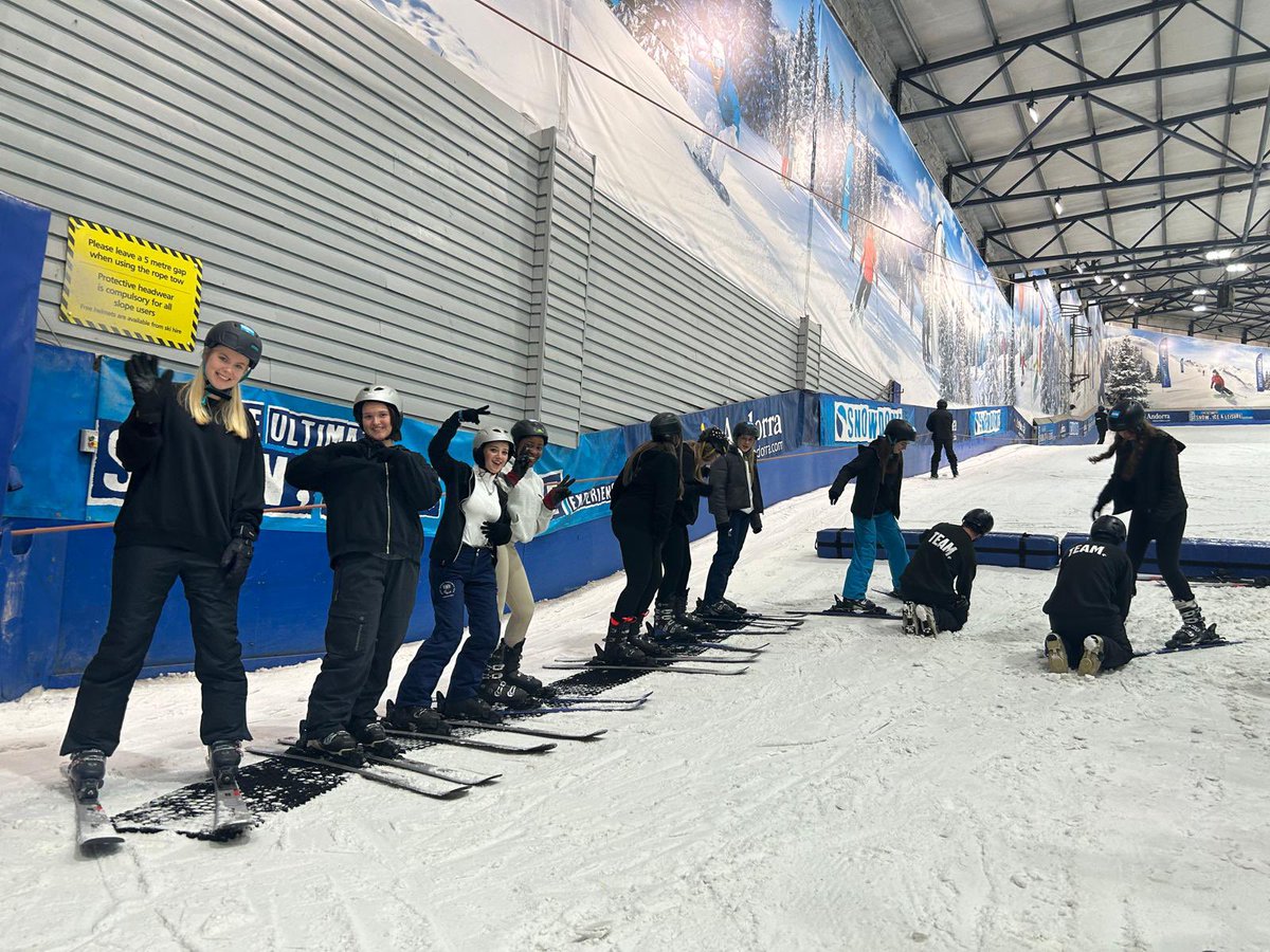 Brilliant day at <a href="/SnowDomeTam/">SnowDome</a> with our Set for Success cohort testing their own boundaries. Check out today’s minibus driver! <a href="/YouthSportTrust/">Youth Sport Trust</a> trustee and <a href="/StreetlyAcademy/">The Streetly Academy</a> headteacher, Mr <a href="/billydownie/">Billy Downie</a>