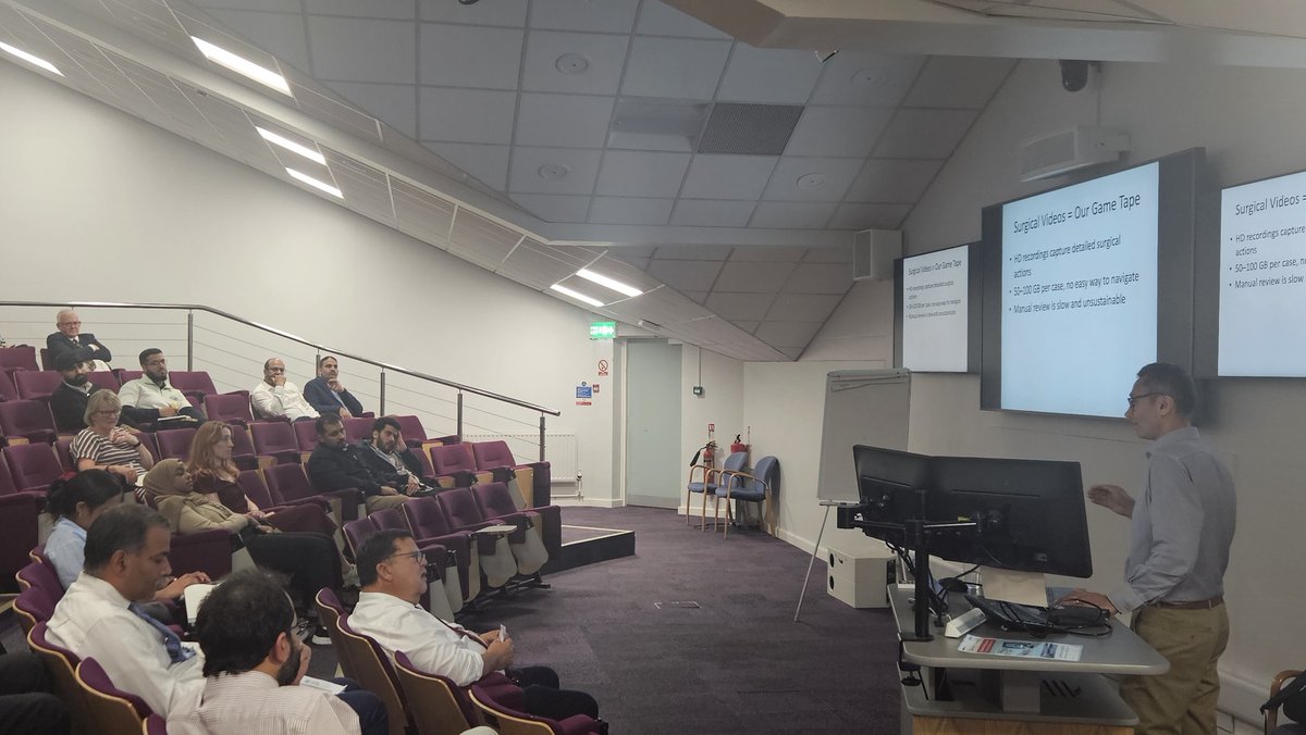 Our third keynote talk is underway after a refreshing lunch!

Mr Shahzad Ashraf delivers an eye-opening talk on how sports can teach us about AI-driven Surgical Performance!