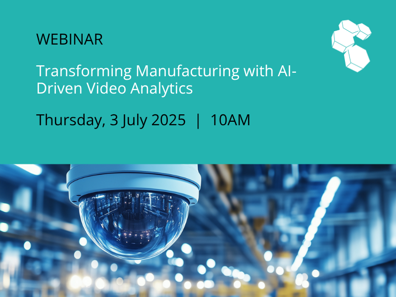 Unlock smarter #manufacturing! Join experts from Advantex &amp; AiCuda to see how #AI video analytics + #Milestone VMS rule engine can:
✔️ Detect real-time product defects
✔️ Automate safety actions
✔️ Tackle site-specific challenges

📅 3 July, 10AM
Register: hubs.ly/Q03r_c4t0
