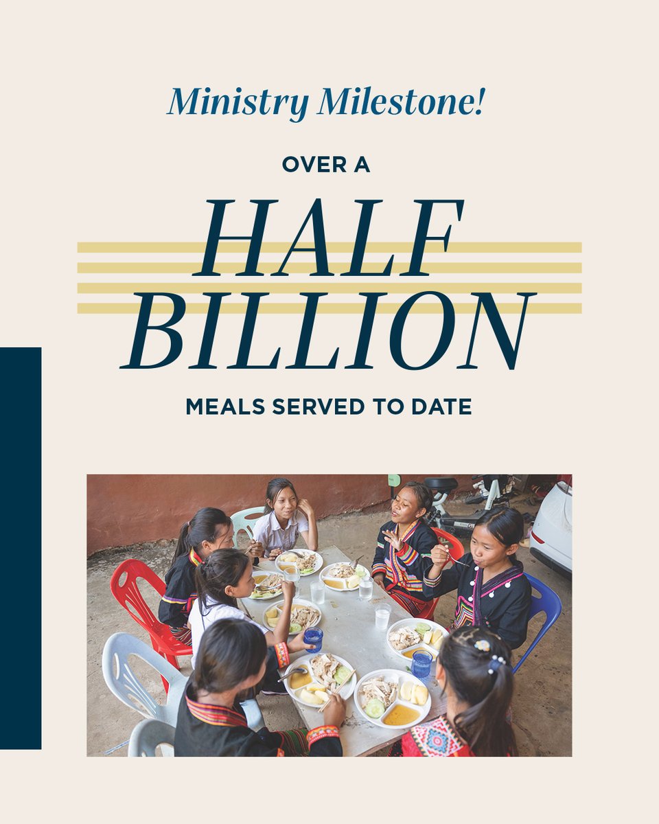 Every single day, millions of kids and families suffer from hunger and live without access to safe water. In 2024, you served a double helping of hope for people everywhere. Together, we provided millions of nutritious meals for the hungry and malnourished… and drilled