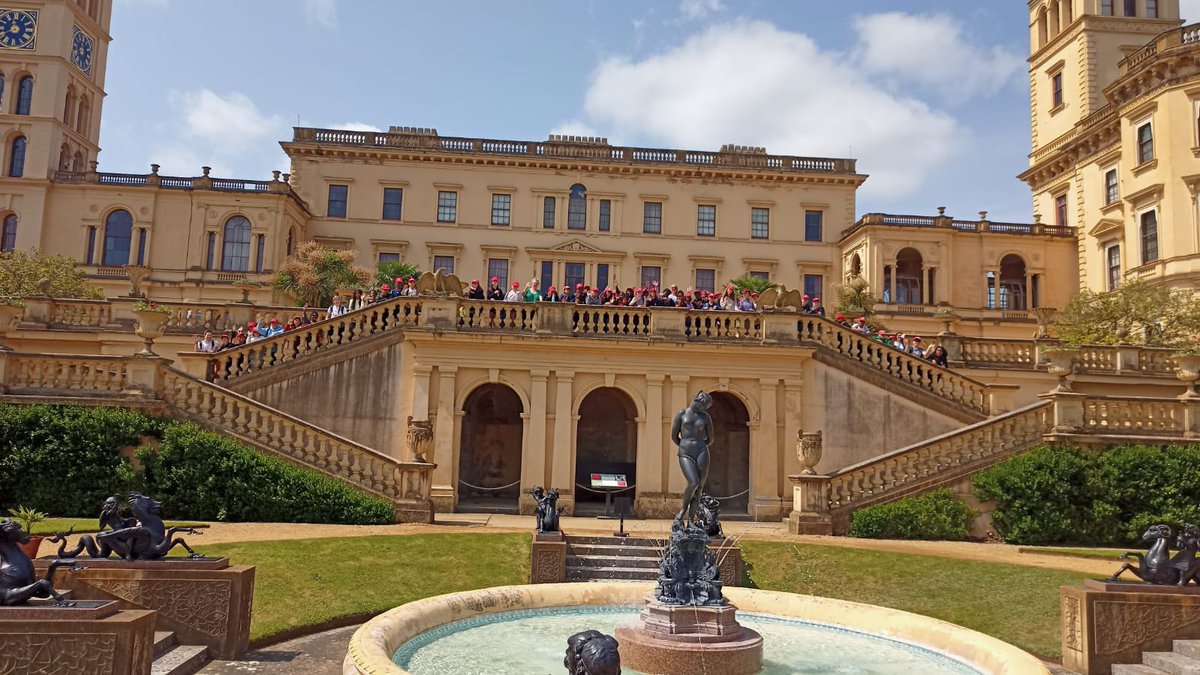 ChristChurchCR8's tweet photo. We’ve learnt a lot about Queen Victoria and her family at Osborne House this morning 👑 https://t.co/VbPEe3EZub