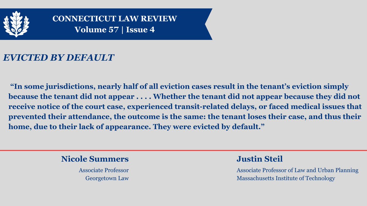 Connecticut Law Review tweet media