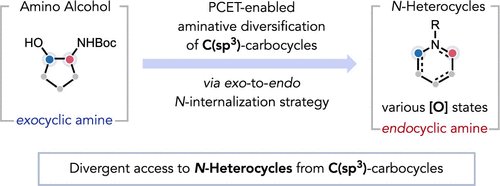 Princeton Chemistry (@princetonchem) on Twitter photo … and another one this week from the Knowles Lab, “Ring Expansions of 1,2-Amino Alcohols to Amine Heterocycles Enabled by Proton-Coupled Electron Transfer,” in <a href="/J_A_C_S/">J. Am. Chem. Soc.</a>.
Nice work Danny and Rob: doi.org/10.1021/jacs.5… … and another one this week from the Knowles Lab, “Ring Expansions of 1,2-Amino Alcohols to Amine Heterocycles Enabled by Proton-Coupled Electron Transfer,” in <a href="/J_A_C_S/">J. Am. Chem. Soc.</a>.
Nice work Danny and Rob: doi.org/10.1021/jacs.5…