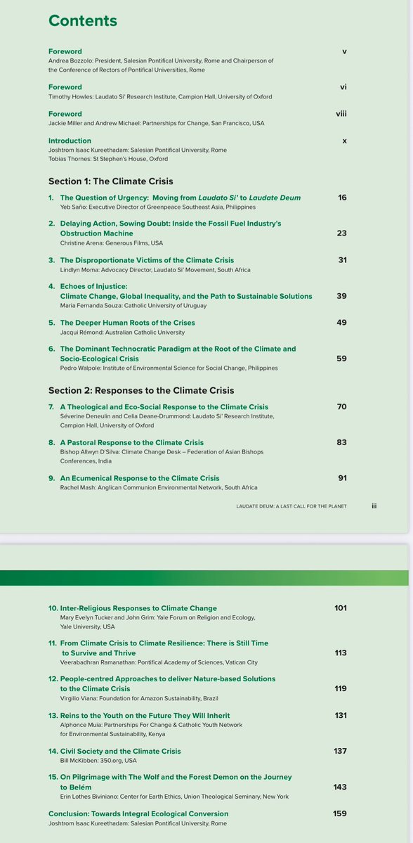 Alphonce muia (@muiaalphonce) on Twitter photo Am thrilled to have contributed Chapter 13 (Reins to the Youth on the Future They Will Inherit) in the newly released book, Laudate Deum: A Last Call for the Planet,a publication by the <a href="/LSRIOxford/">Laudato Si' Research Institute</a>, under the visionary leadership of Prof. Fr. Joshtrom Kureethadam and Prof. Tobias Am thrilled to have contributed Chapter 13 (Reins to the Youth on the Future They Will Inherit) in the newly released book, Laudate Deum: A Last Call for the Planet,a publication by the <a href="/LSRIOxford/">Laudato Si' Research Institute</a>, under the visionary leadership of Prof. Fr. Joshtrom Kureethadam and Prof. Tobias
