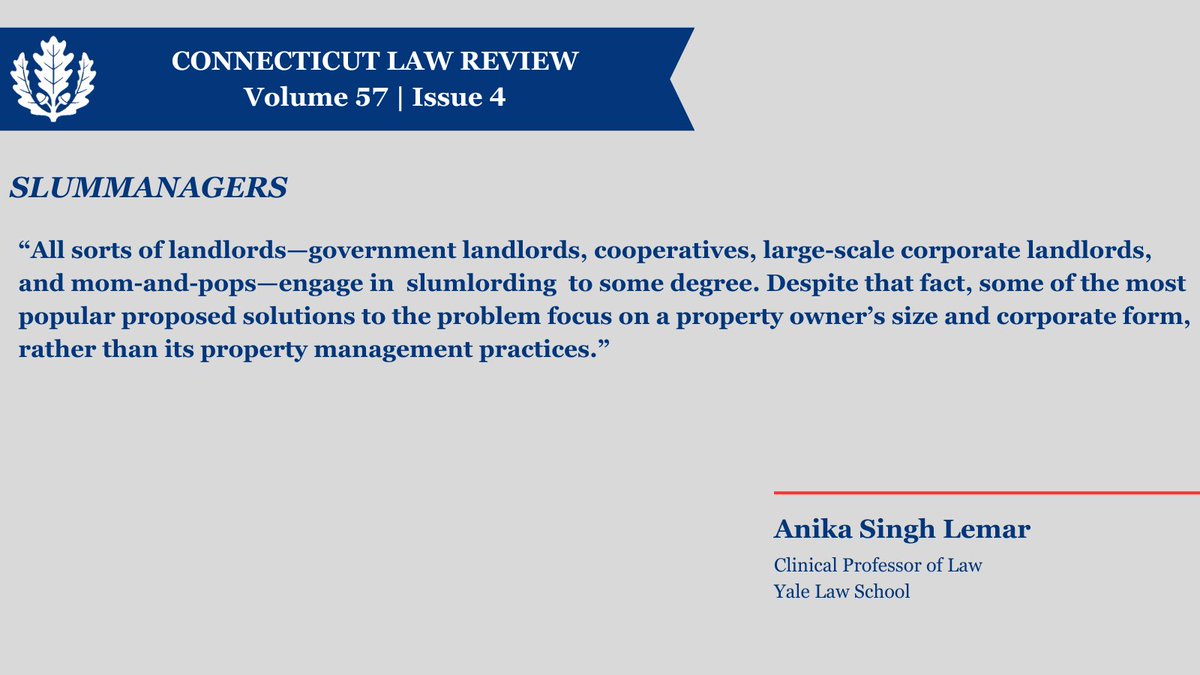 Connecticut Law Review tweet media