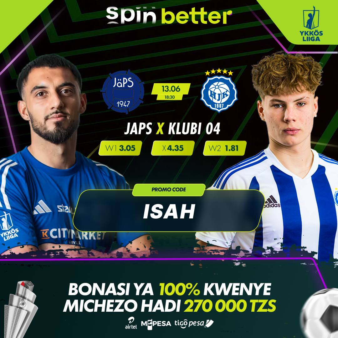 Mr_alvando's tweet photo. JE WAJUA 🔥
UKIJISAJILI NA #SPINBETTER NA UKADEPOSIT 6000 UTAPEWA FREEBET YA TSH 30,000
CHA KUFANYA JISAJILI SASA
👇 👇 👇
⚪️Referral Link: https://t.co/xYJKU95tUF
PROMO CODE 👉 ISAH https://t.co/eF6J6QV7oW