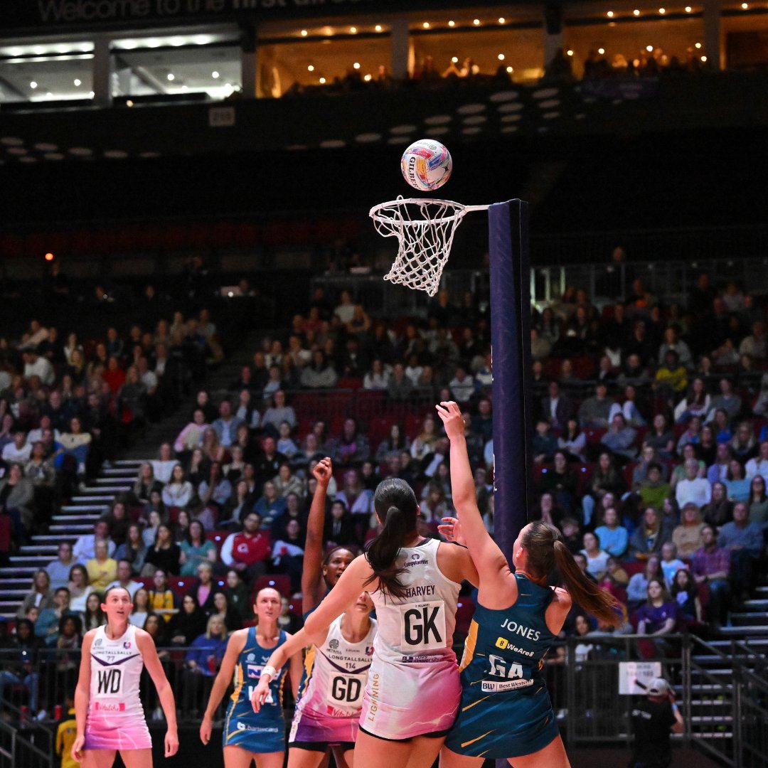 It's the final round of the Netball Super League this weekend! 🏐

The finals are coming up soon...