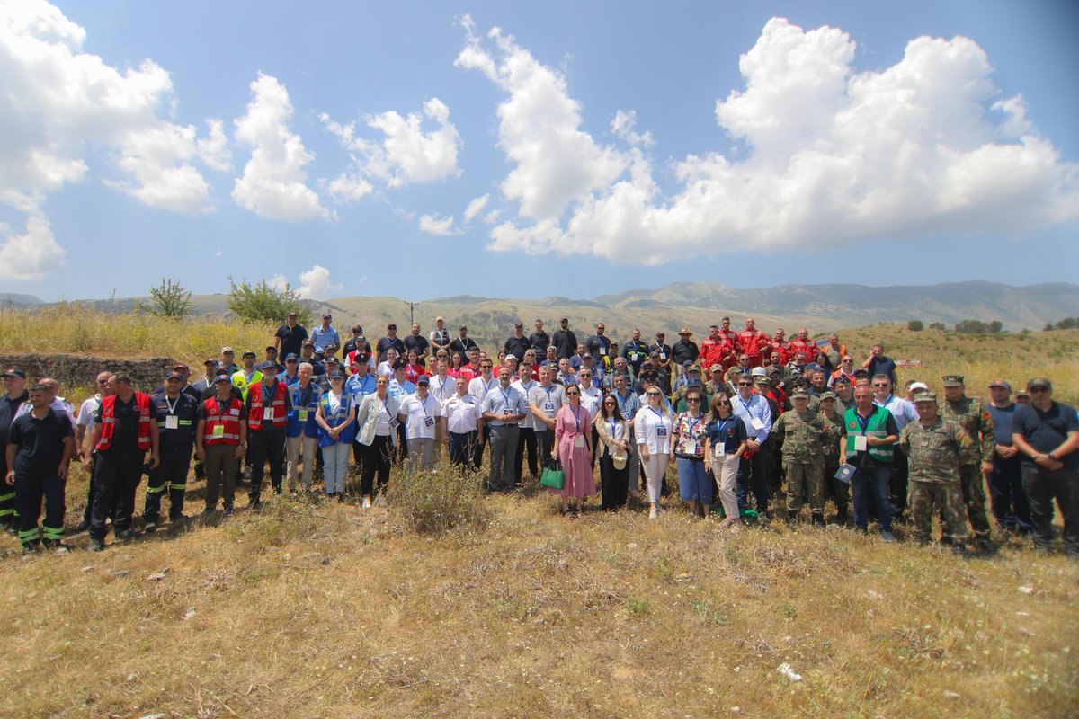 Proud to join “Response to Massive Fires 2025” — a complex civil emergency simulation. With UNDP RESEAL support, the National Civil Protection Agency brought together 10 municipalities and other partners to test Albania’s response capacity. Thanks to #AKMC Sweden and Portugal