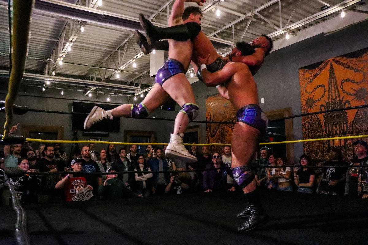 FocusProWrestle's tweet image. Watch Post Game defend the Focus Pro Tag Team Titles against a The Parea from “Want You Bad.” Now streaming on @indiewrestling ! 

#FocusPro #TagTeamWrestling #IWTV
#PostGame #Parea