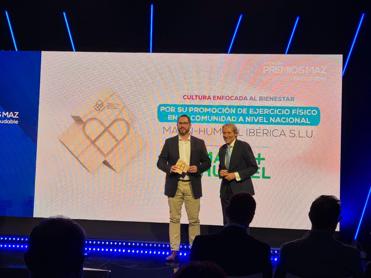 🏆 MANN+HUMMEL Ibérica, Premio MAZ Empresa Saludable 2025 por su impulso al deporte y el bienestar 🌱 ¡Así se transforma una comunidad!

🔗 eurotaller.com/noticia/mannhu…

#PremioMAZ #EmpresaSaludable #EuroTaller #MANNHUMMEL #VidaSana