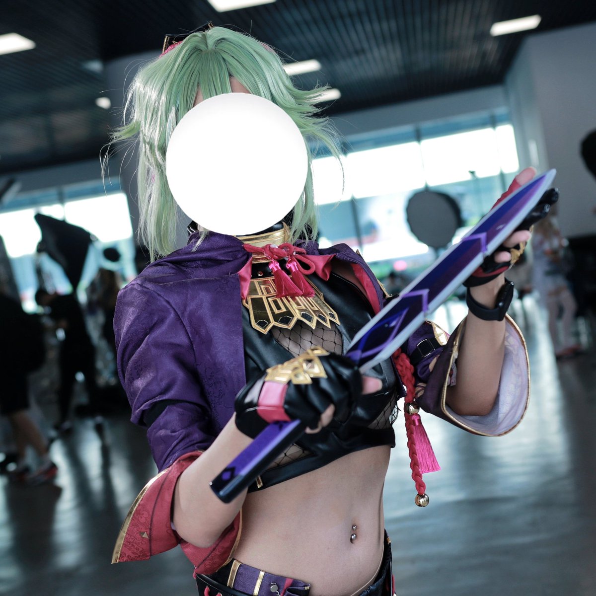 整点低脂场照糊弄下推友。
#男娘 #男の娘 #女装 #脐钉 #原神