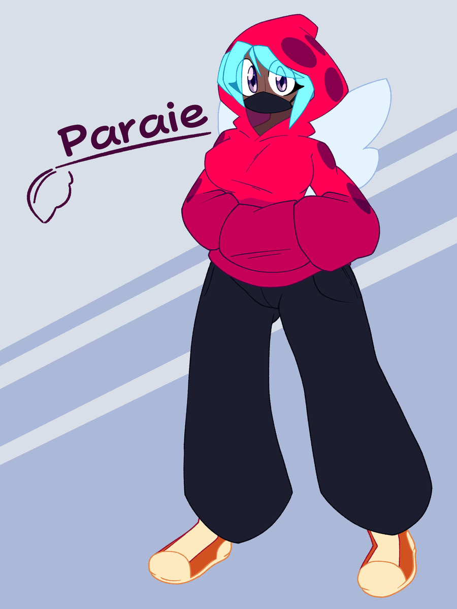 I showed off a new character on 85ky, but I spose I can share her here too

Based on my main in MKWorld, Paraie :3