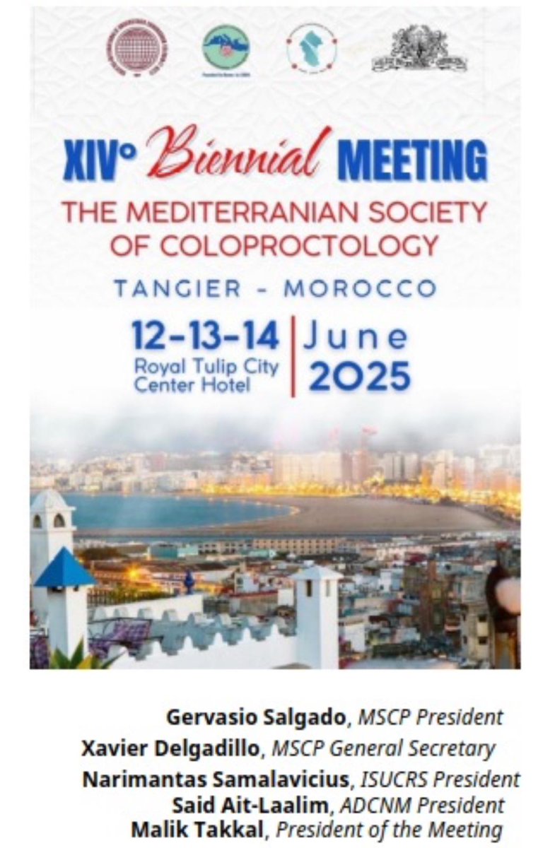 ISUCRS1's tweet image. Proud to have represented ISUCRS at the XIV Biennial Meeting of the Mediterranean Society of Proctology!
Former President Prof. Joseph Nunoo-Mensah and Committee Member Dr. Ricardo Escalante shared their expertise on stage.
#ISUCRS #Proctology #ColorectalSurgery #MSP2025
