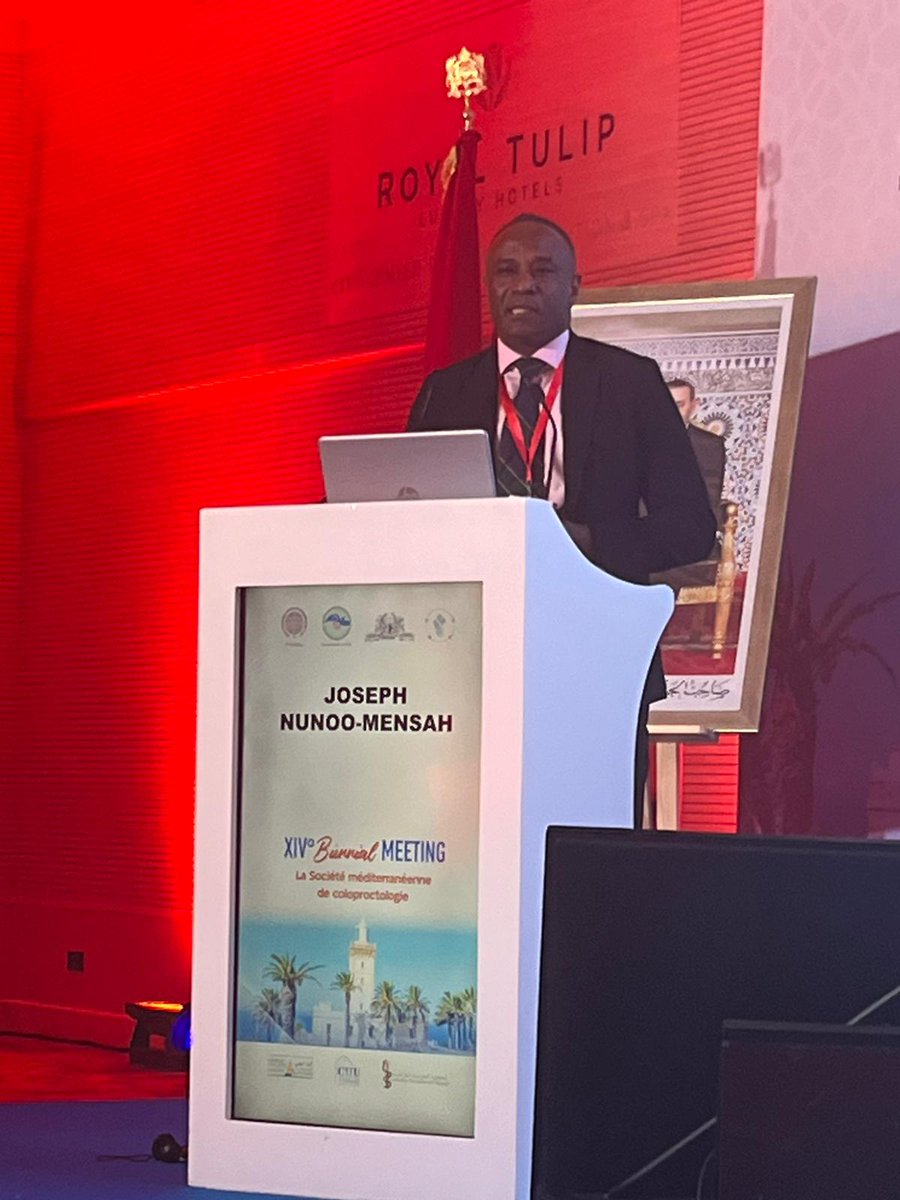 ISUCRS1's tweet image. Proud to have represented ISUCRS at the XIV Biennial Meeting of the Mediterranean Society of Proctology!
Former President Prof. Joseph Nunoo-Mensah and Committee Member Dr. Ricardo Escalante shared their expertise on stage.
#ISUCRS #Proctology #ColorectalSurgery #MSP2025