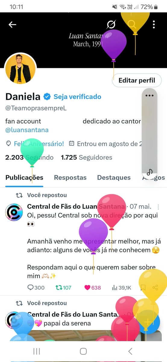 TeamoprasempreL's tweet photo. Parabéns pra mim 🎂❤️ https://t.co/RqidQ0IQ3t