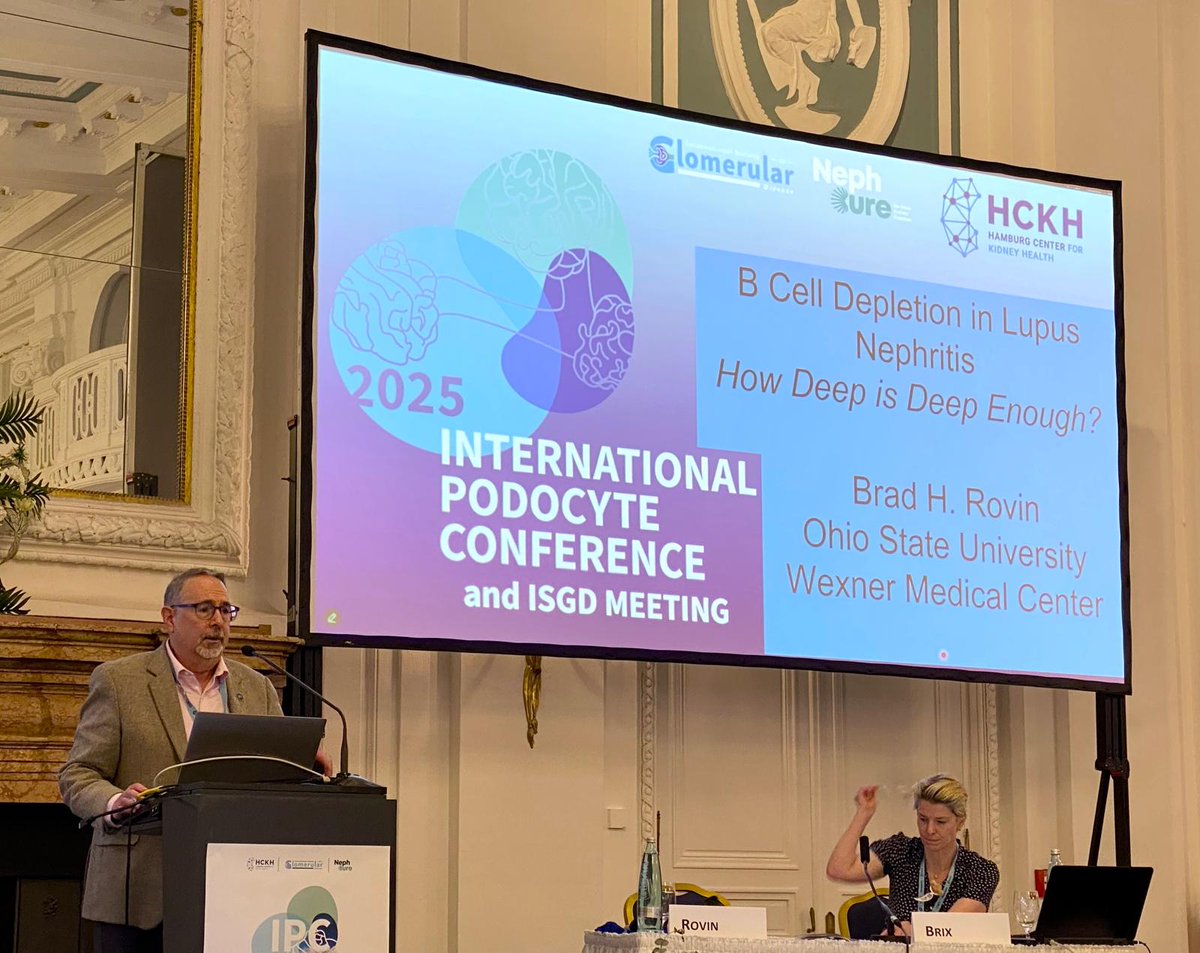 ISGDtweets's tweet image. Obinutuzumab in Lupus Nephritis - NOBILITY trial @nejm 🔥 New data by @BradRovin 🆕 #PodocyteConference 🐙  effects regardless of IFN 1 status, biomarker analysis and a dive into differences vs CAR-T cell therapy 🤯 @PodocyteIPC @Tobias_B_Huber @KSusztak @JochenReiser @rkramann
