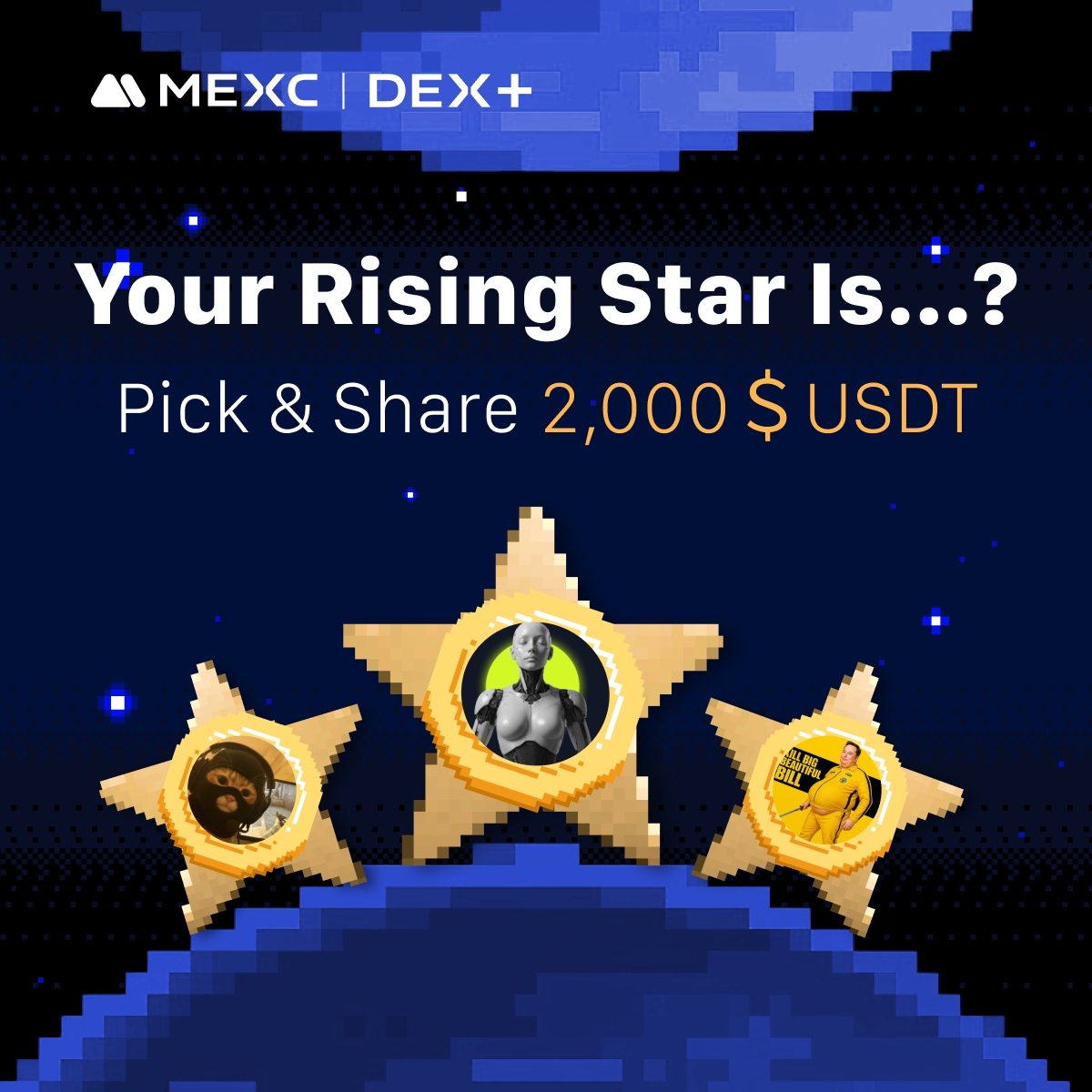 MEXC DEX+ tweet media