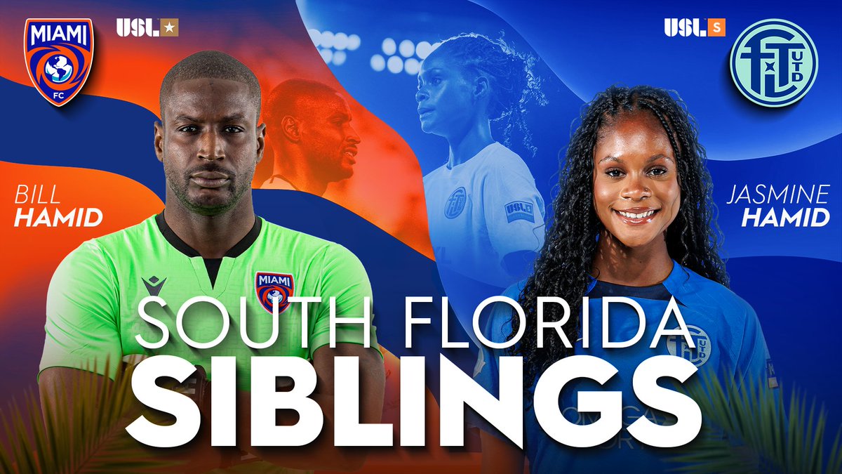 From Virginia to Florida, 𝙩𝙤𝙜𝙚𝙩𝙝𝙚𝙧🫶

Watch how USL sibling duo <a href="/jasminehamidd/">Jasmine Hamid</a> and <a href="/BillHamid28/">Bill Hamid</a> of <a href="/FTLUTD/">Fort Lauderdale United FC</a> and <a href="/TheMiamiFC/">Miami FC</a> BOTH made their pro soccer dreams a reality! 🎥

➡️ bit.ly/4kFYGQb