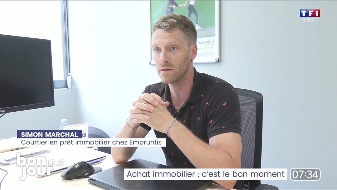 📺 Empruntis sur la matinale de <a href="/TF1/">TF1</a>🗣️

Malgré la baisse des taux, Simon Marchal, courtier à Empruntis Toulouse Nord, rappelle que l’évolution des taux directeurs reste un facteur de vigilance à ne pas négliger.

Le replay à partir de 38min sur le replay
➡️swll.to/ul8wz