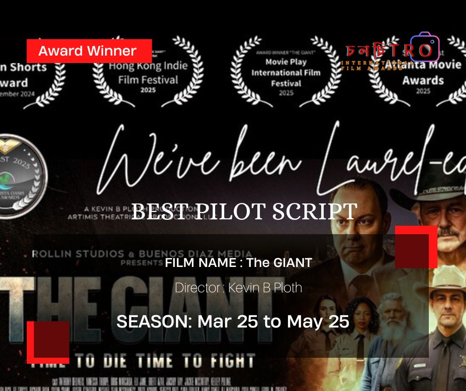 Every great series begins with a bold first page. Congratulations to the Best Pilot Script winner at Chalachitra International Film Festival!