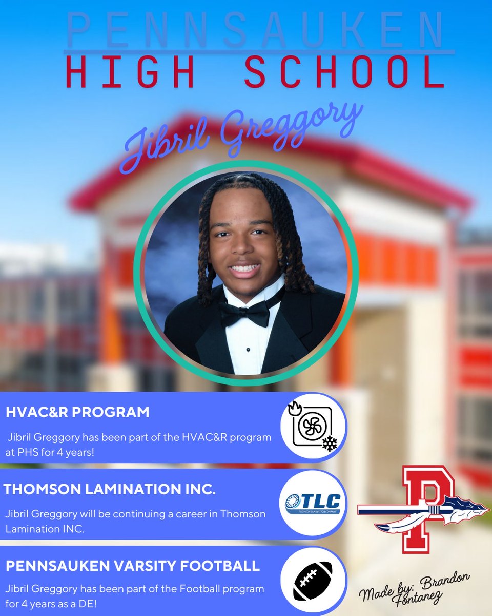 Congrats to our Senior Football Players that took ADVANTAGE of our CTE Programs‼️ These young men took their College Prep courses and a CTE Course, they had the OPTION to choose College Football or begin their trade‼️MORE THAN JUST ATHLETES‼️ FUTURE IS BRIGHT‼️
#CODERED🔴🔴