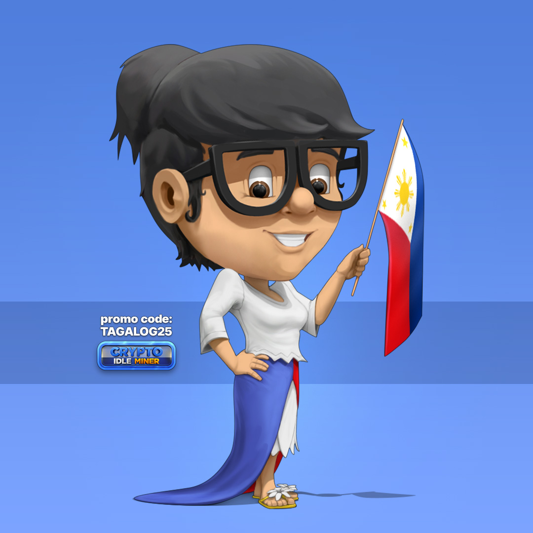 Crypto Idle Miner (@cryptoidleminer) on Twitter photo Maligayang Pagdating sa Filipino Event! π΅ππ₯³
Welcome to the Filipino Event! π΅ππ₯³
Itβs time to celebrate Philippine Independence Day! π
To our awesome Filipino playersβthis day is for you! π
π PROMO CODE: TAGALOG25 π
Share your Champ badges from this Event with us in the Maligayang Pagdating sa Filipino Event! π΅ππ₯³
Welcome to the Filipino Event! π΅ππ₯³
Itβs time to celebrate Philippine Independence Day! π
To our awesome Filipino playersβthis day is for you! π
π PROMO CODE: TAGALOG25 π
Share your Champ badges from this Event with us in the