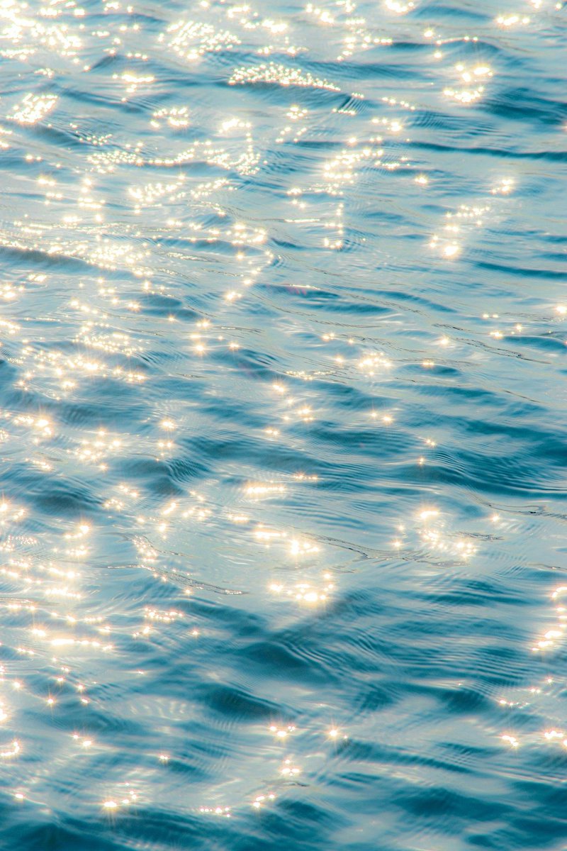 when the sun hits the water