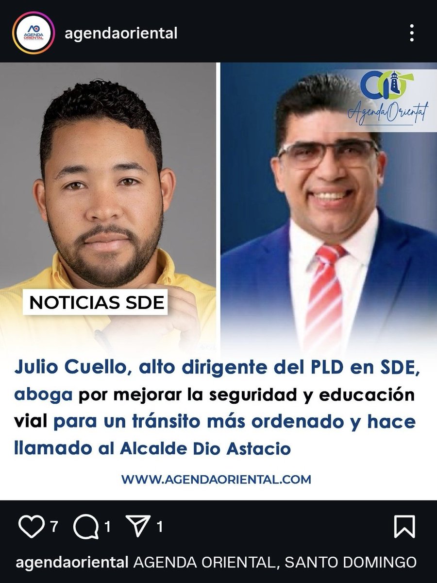 Esta noticia el 16 enero pasado (hace 6 meses) fue nuestro llamado al alcalde <a href="/dioastacio/">Dío Astacio</a> para inciar a organizar nuestra ciudad #DEsteLao. Lamentablemente cayó en oídos sordos nuestra propuesta. Las intersecciones siguen cautivas del desorden y desaprencivos. ¿Hasta cuando?